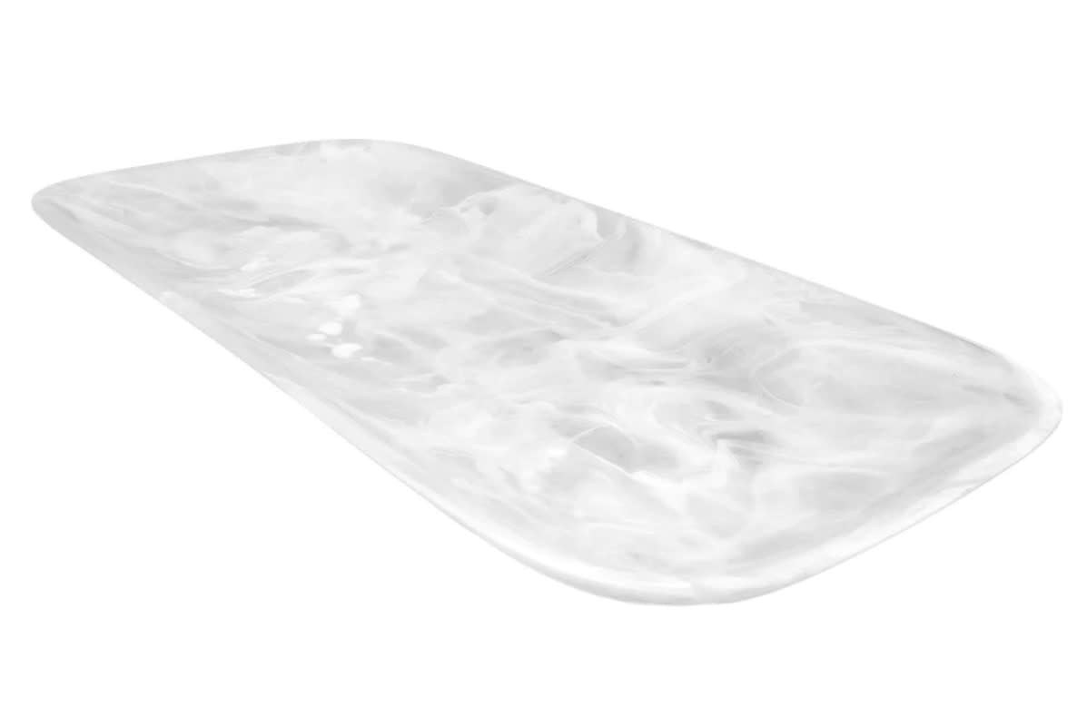 Resin Classical Rectangle Platter | 21.26in
