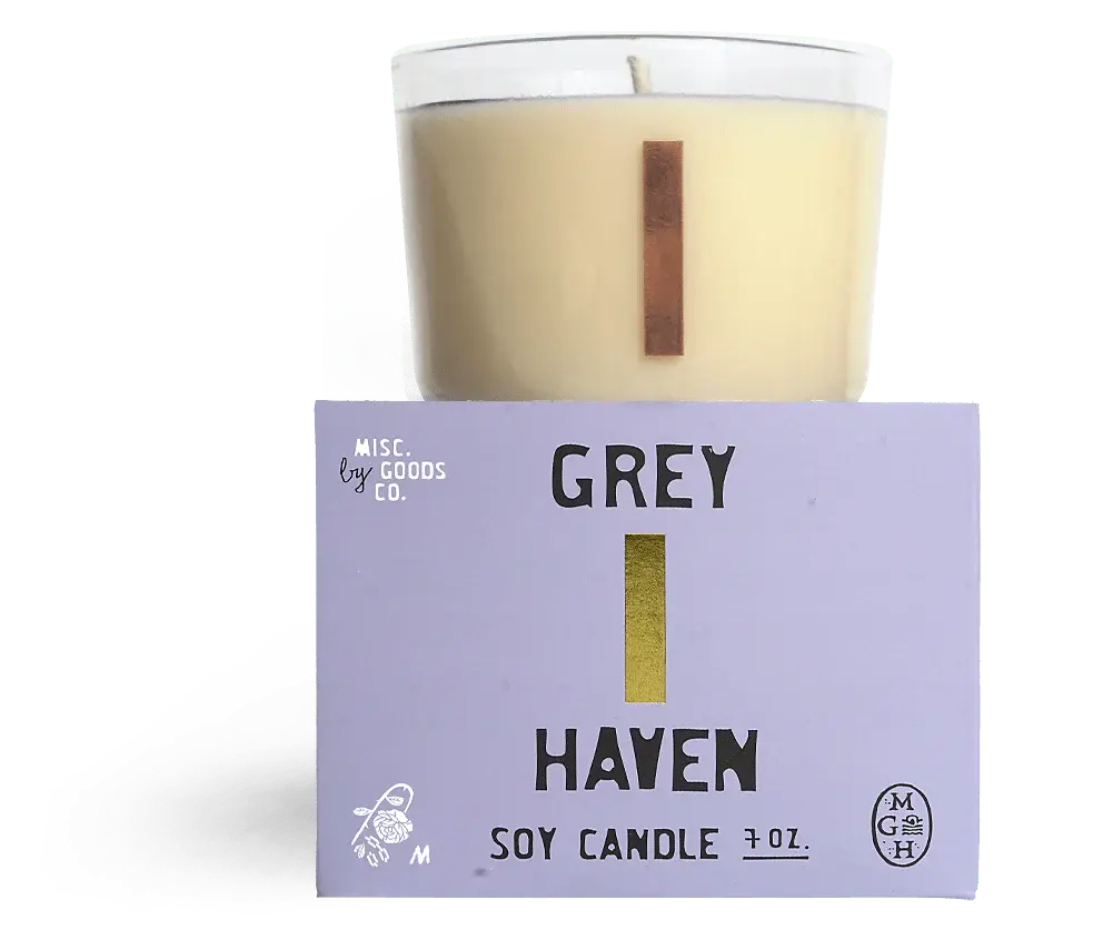 Soy Candle | Grey Haven 7oz