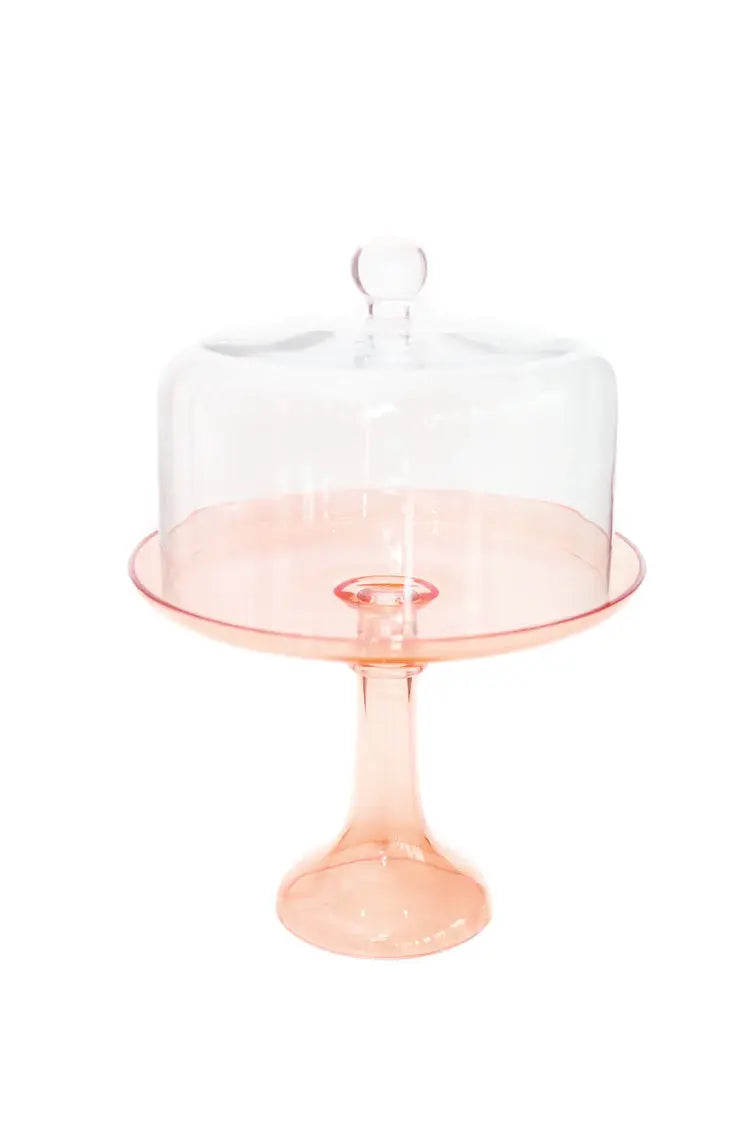 Estelle Colored Glass Cake Stand |