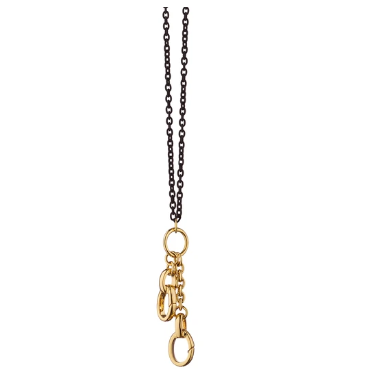 Design Your Own Steel Charm Chain Necklace18"