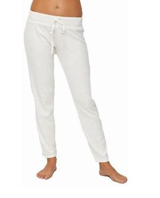 Blythe French Terry Satin Waist & Trim Sweat Pant