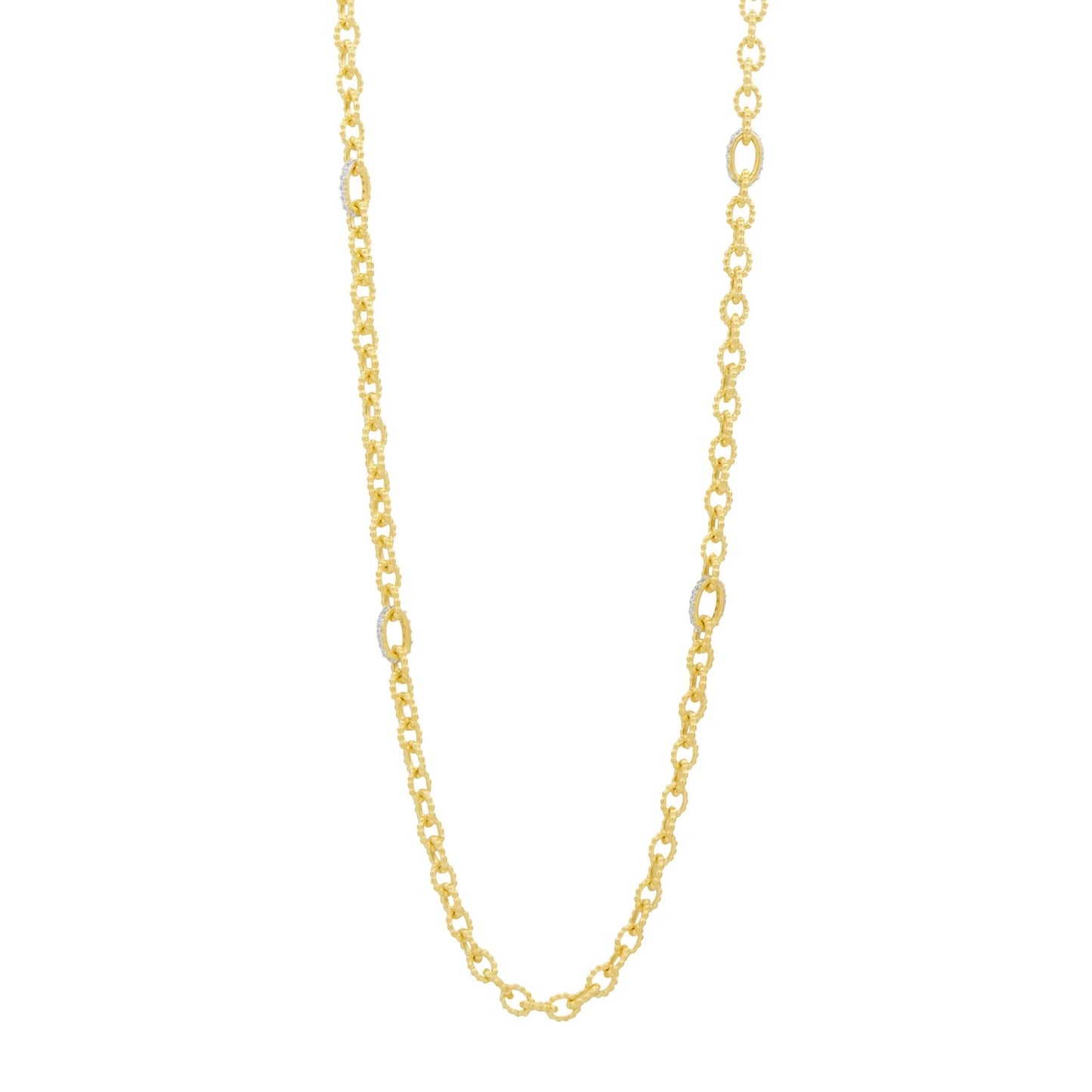 Sparkling Coastal Link Necklace
