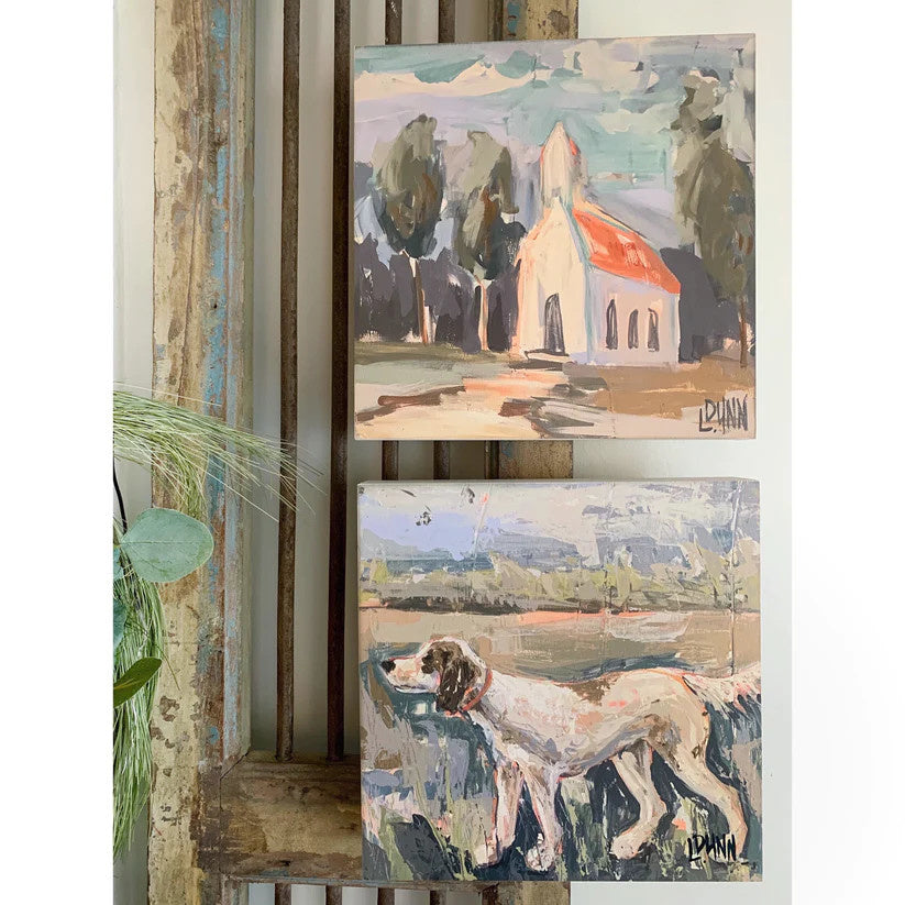 Lauren Dunn Original Art Print | Constant Companion 12x12