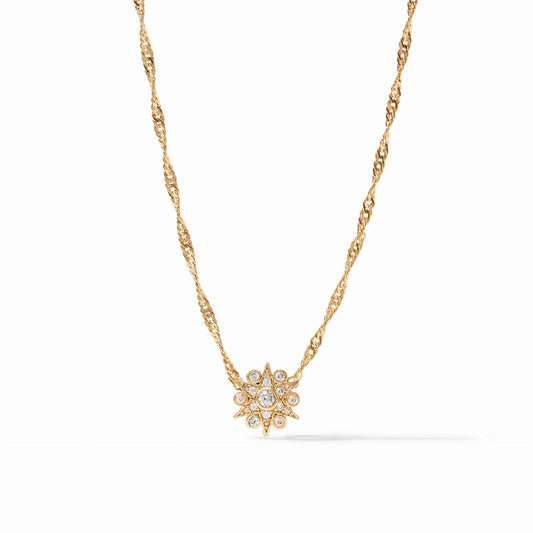 Celeste Demi Solitaire Necklace | Cubic Zirconia