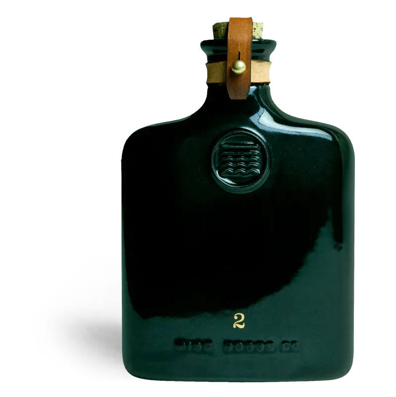 Ceramic Flask | Black 11oz