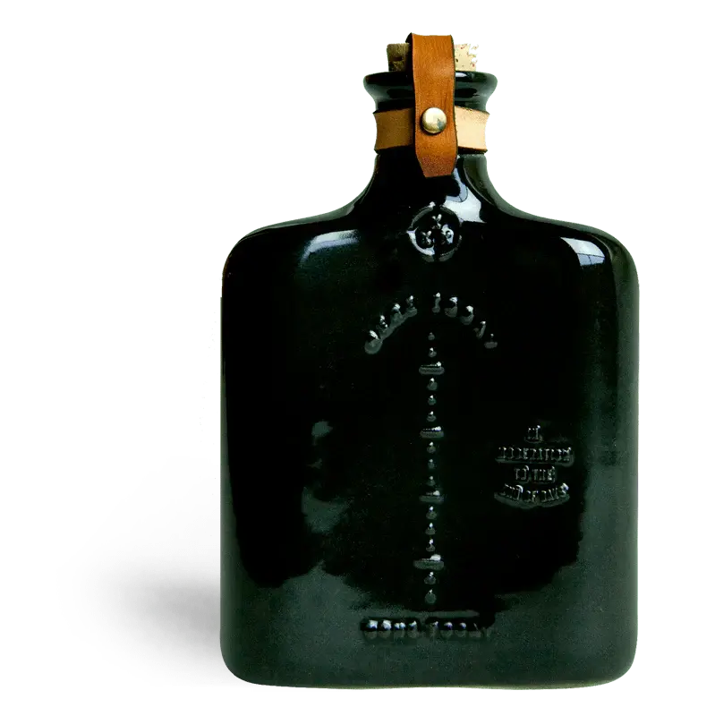 Ceramic Flask | Black 11oz