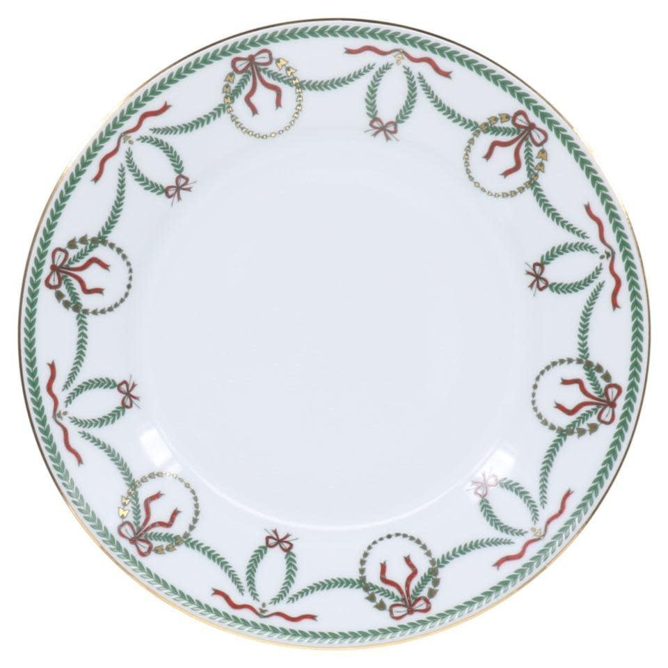 Royal Limoges Cheverny Noel Dessert Plate | 8.5in