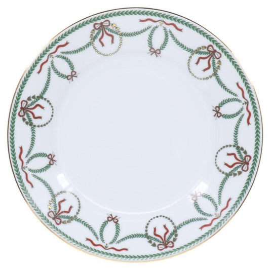 Royal Limoges Cheverny Noel Dessert Plate | 8.5in