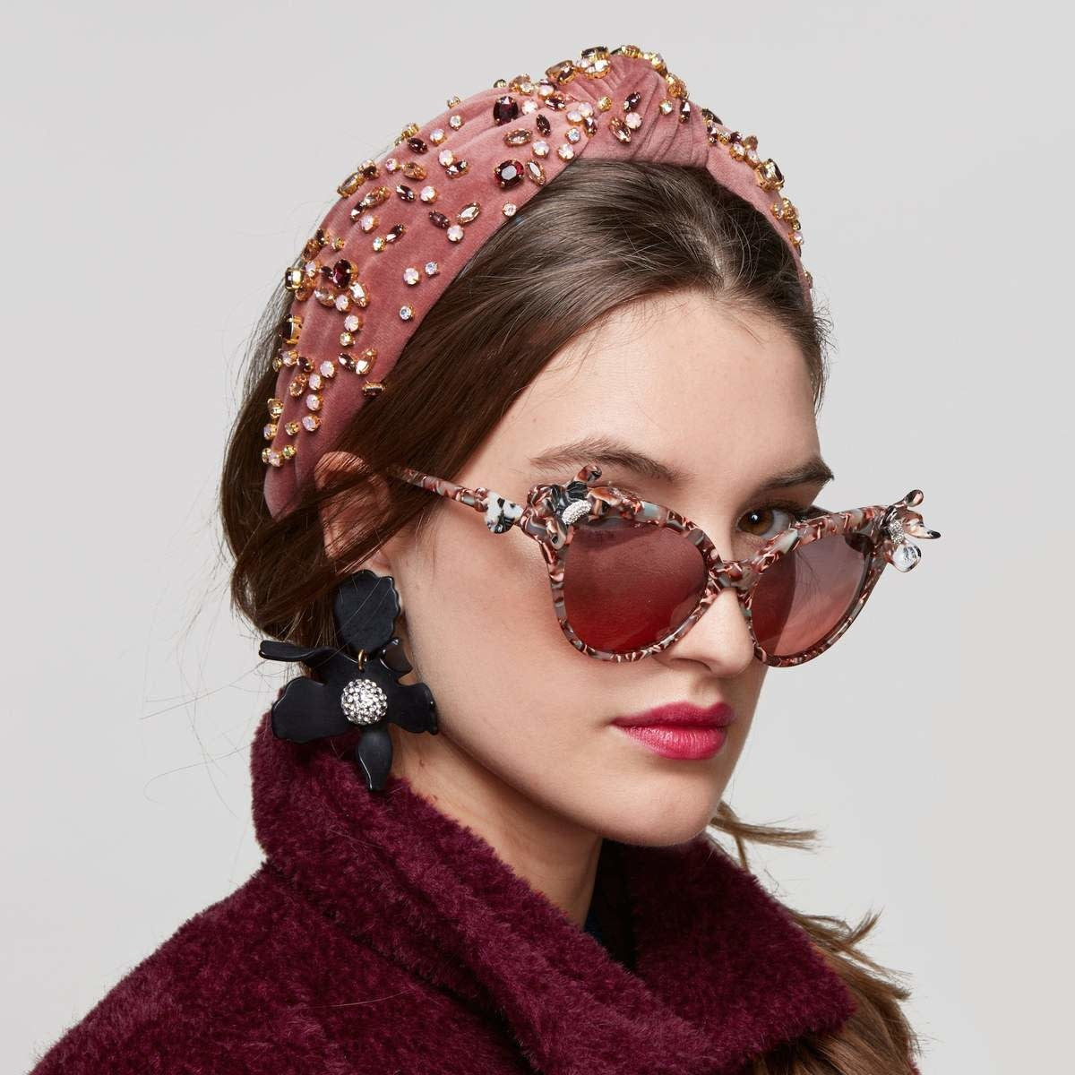 Lele Sadoughi Crystal Lily Earrings