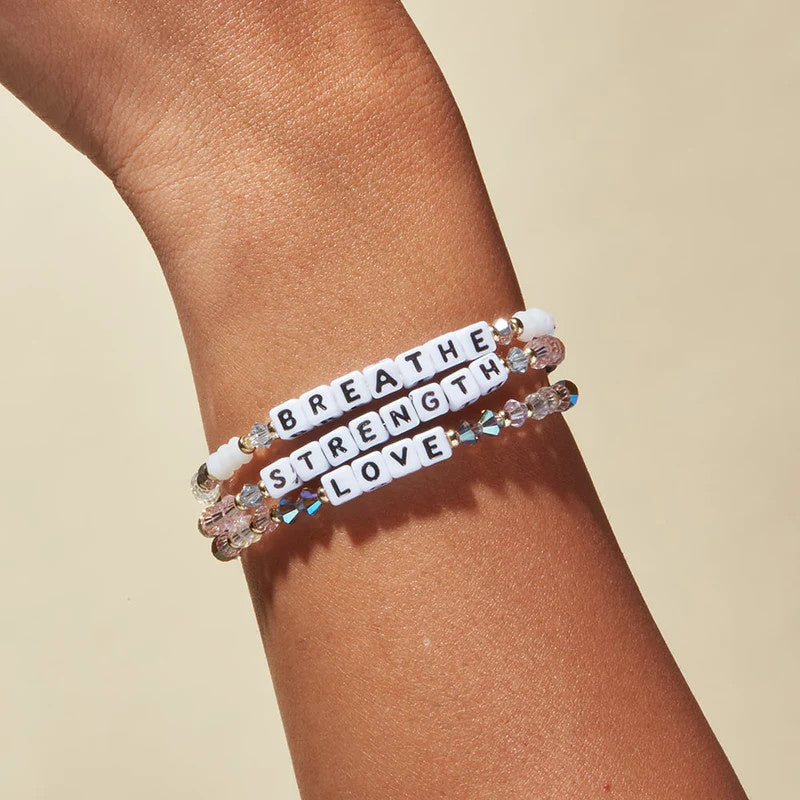 Breathe Empire Beaded Stretch Bracelet