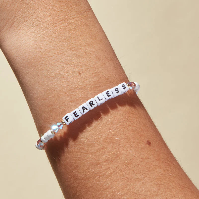 Fearless Creampuff Beaded Stretch Bracelet