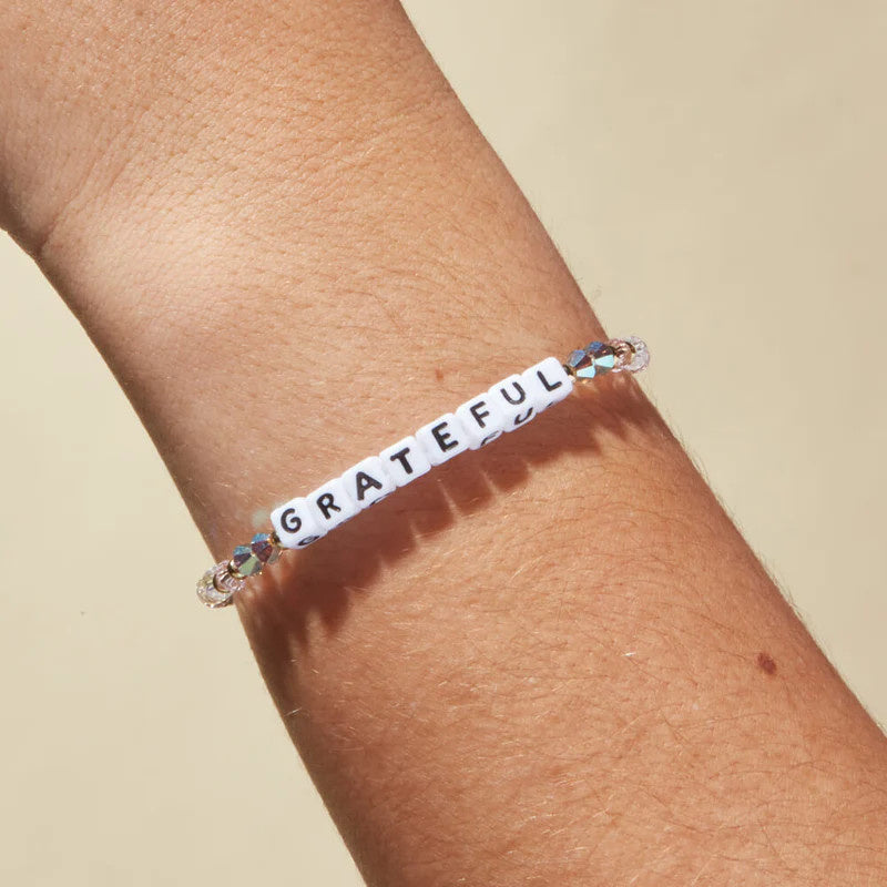 Grateful Arrow Beaded Stretch Bracelet