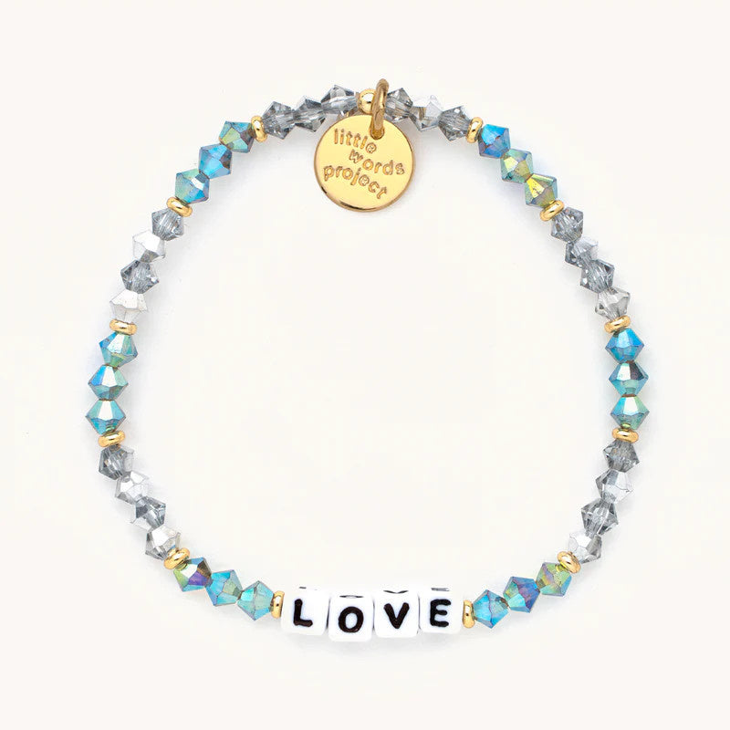 Love Twinkle Beaded Stretch Bracelet
