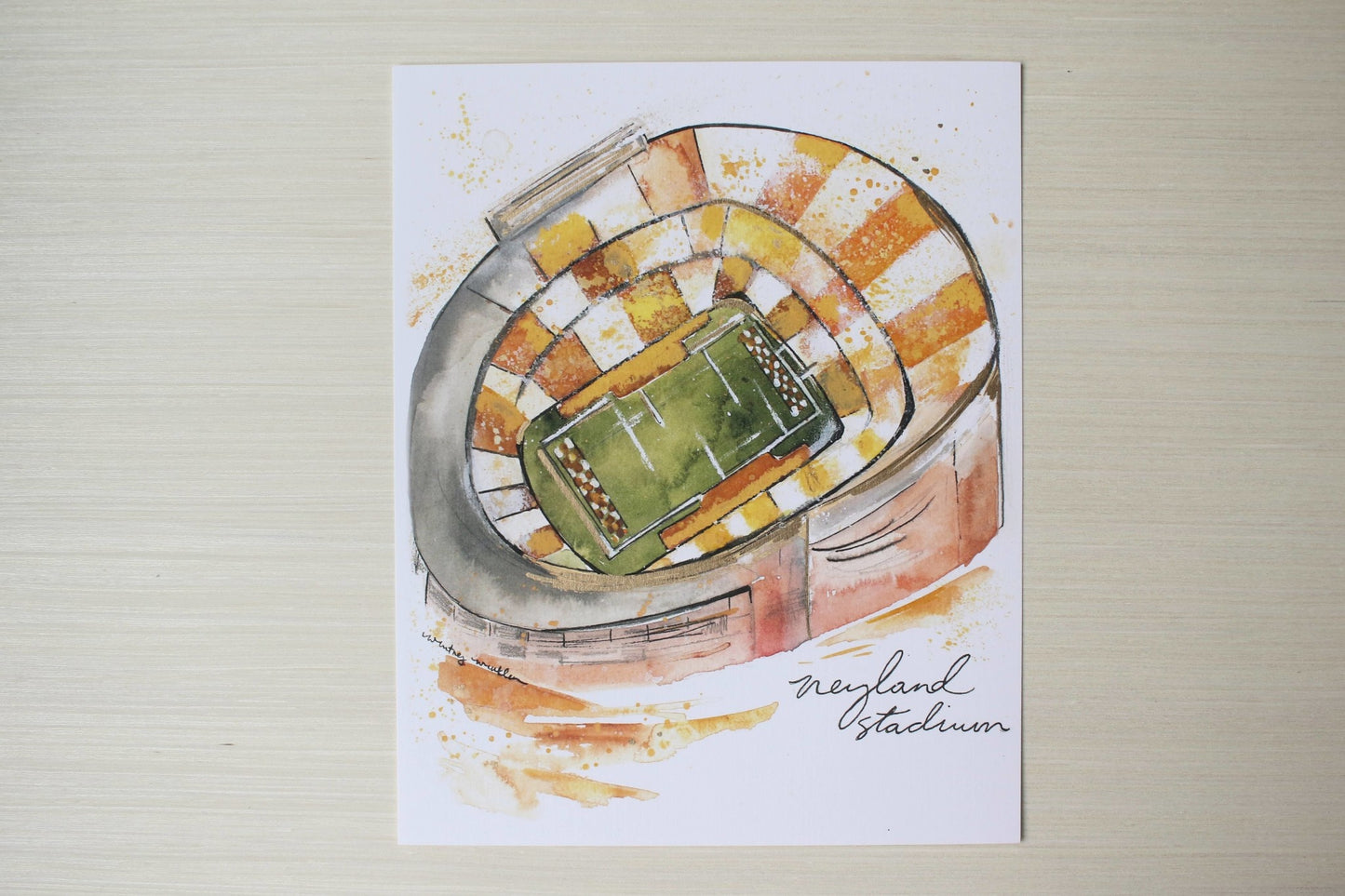 Whitney Winkler Stadium Print