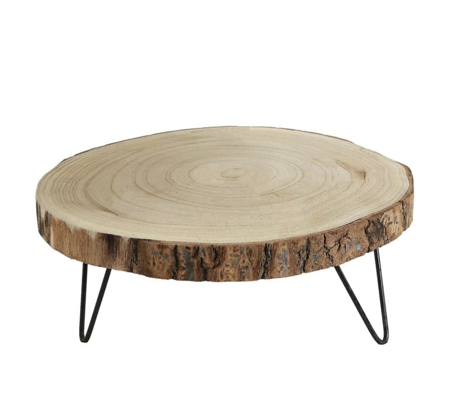 Wood 9" Pedestal