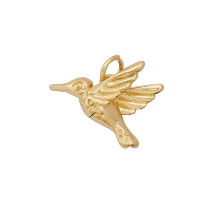 Hummingbird Dimensional Charm Pendant