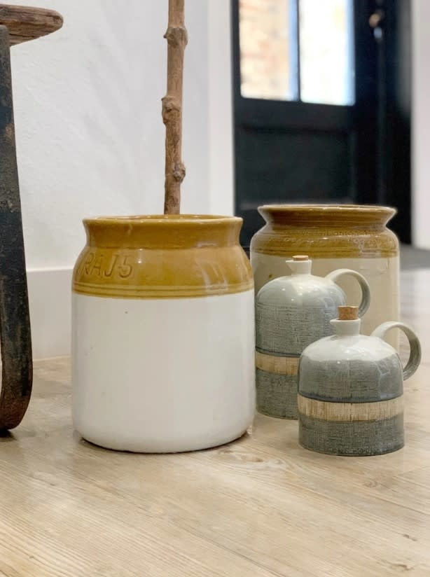 Ceramic Jug w/ Cork Stopper