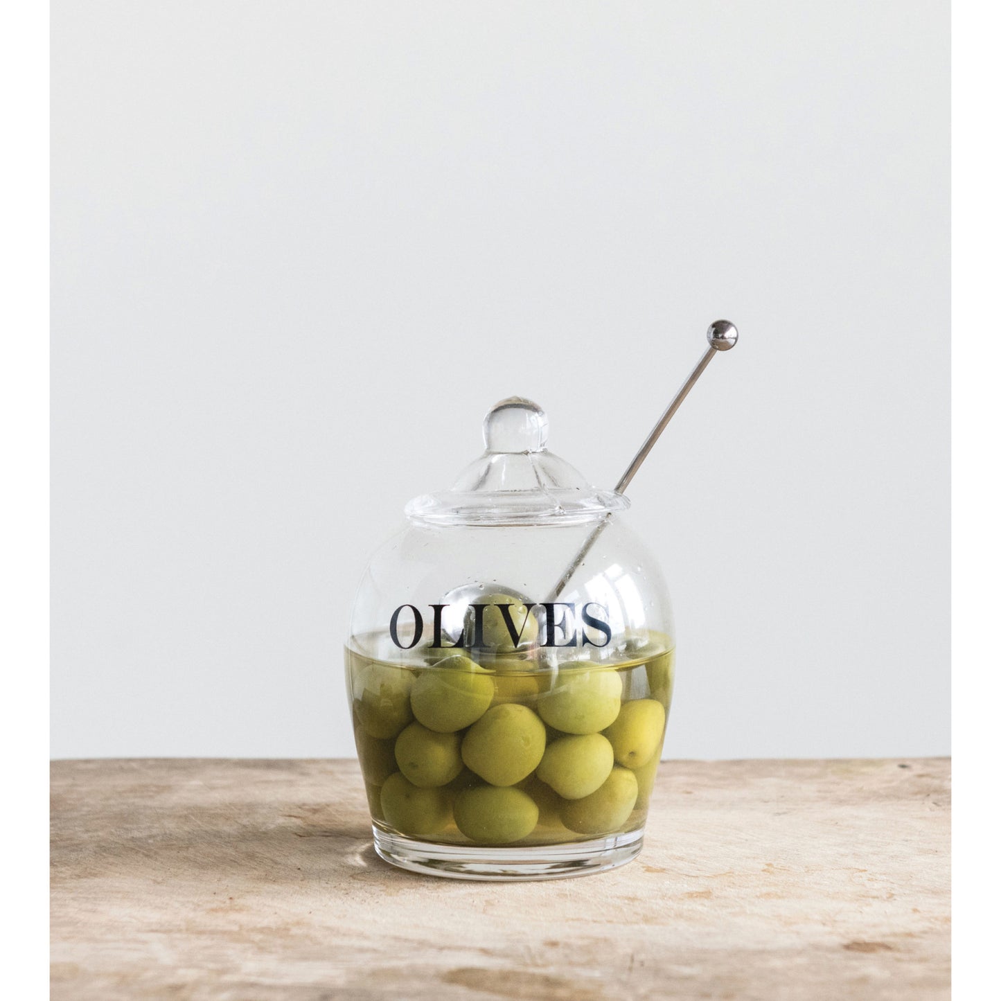 Olives Jar w/ Spoon