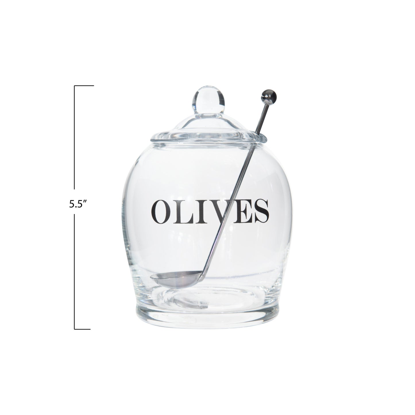 Olives Jar w/ Spoon