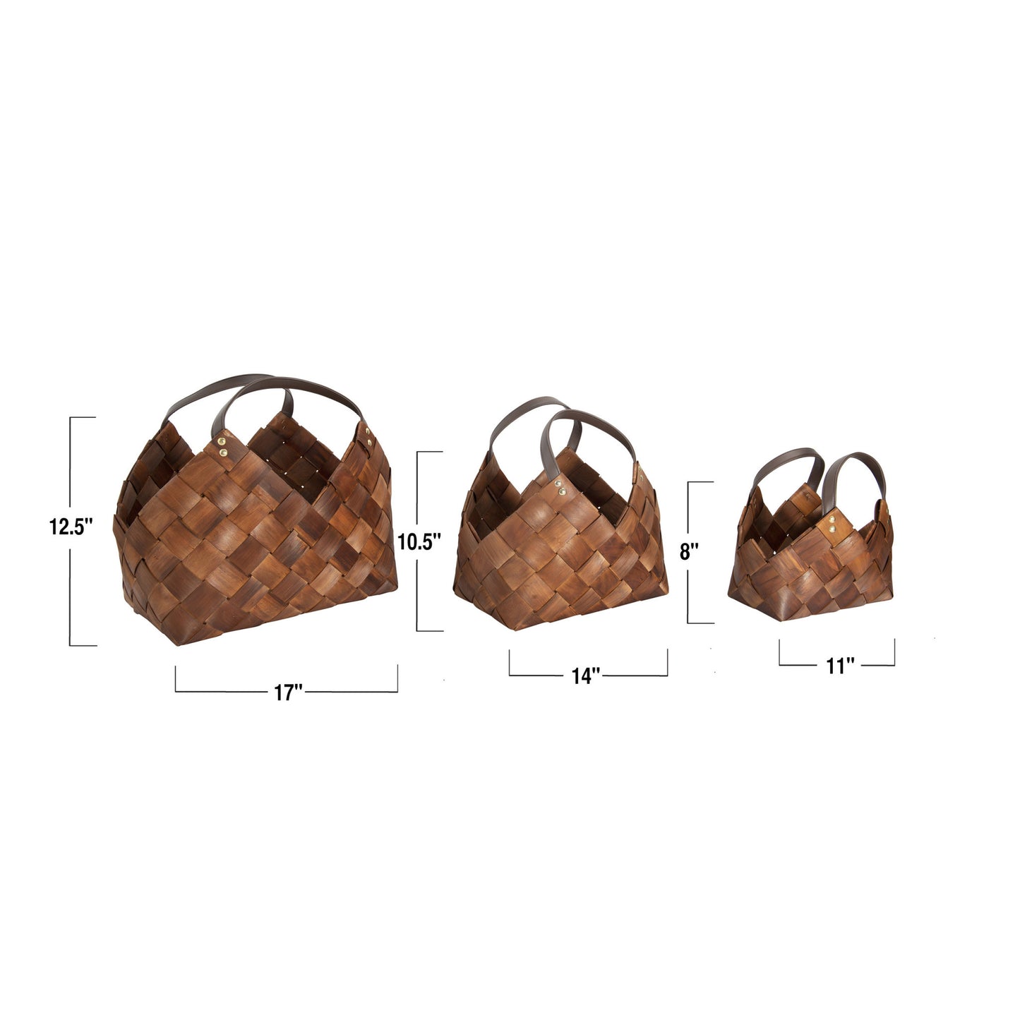 Brown Woven Baskets