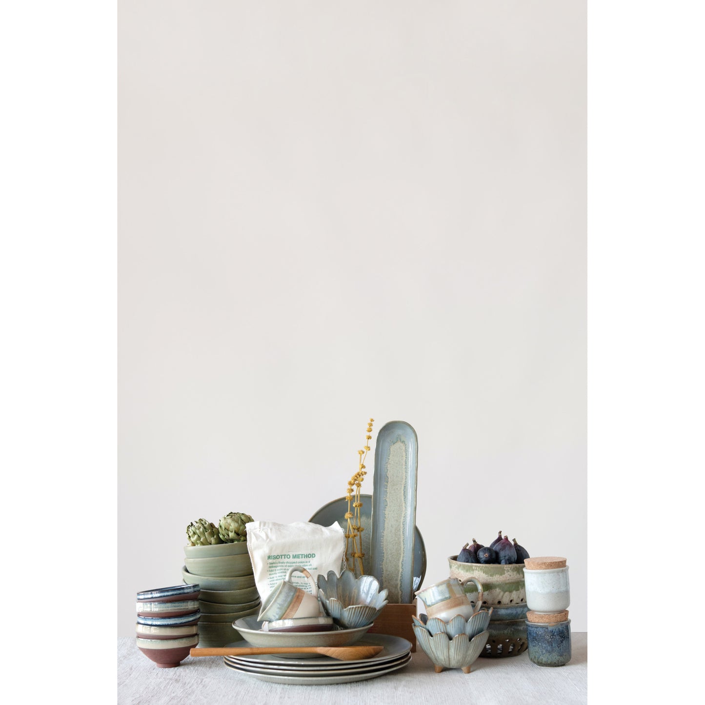 Ridged Flower Bowl | 4.75in