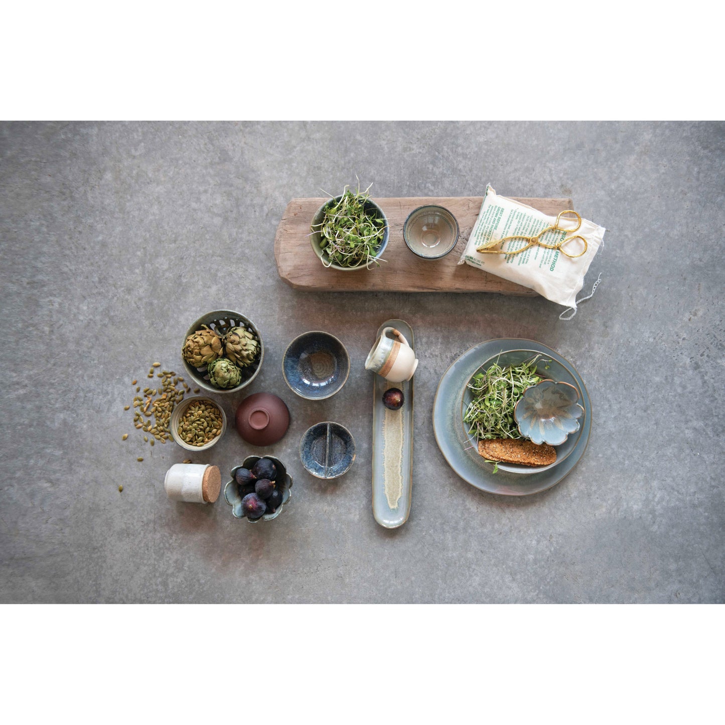 Ridged Flower Bowl | 4.75in