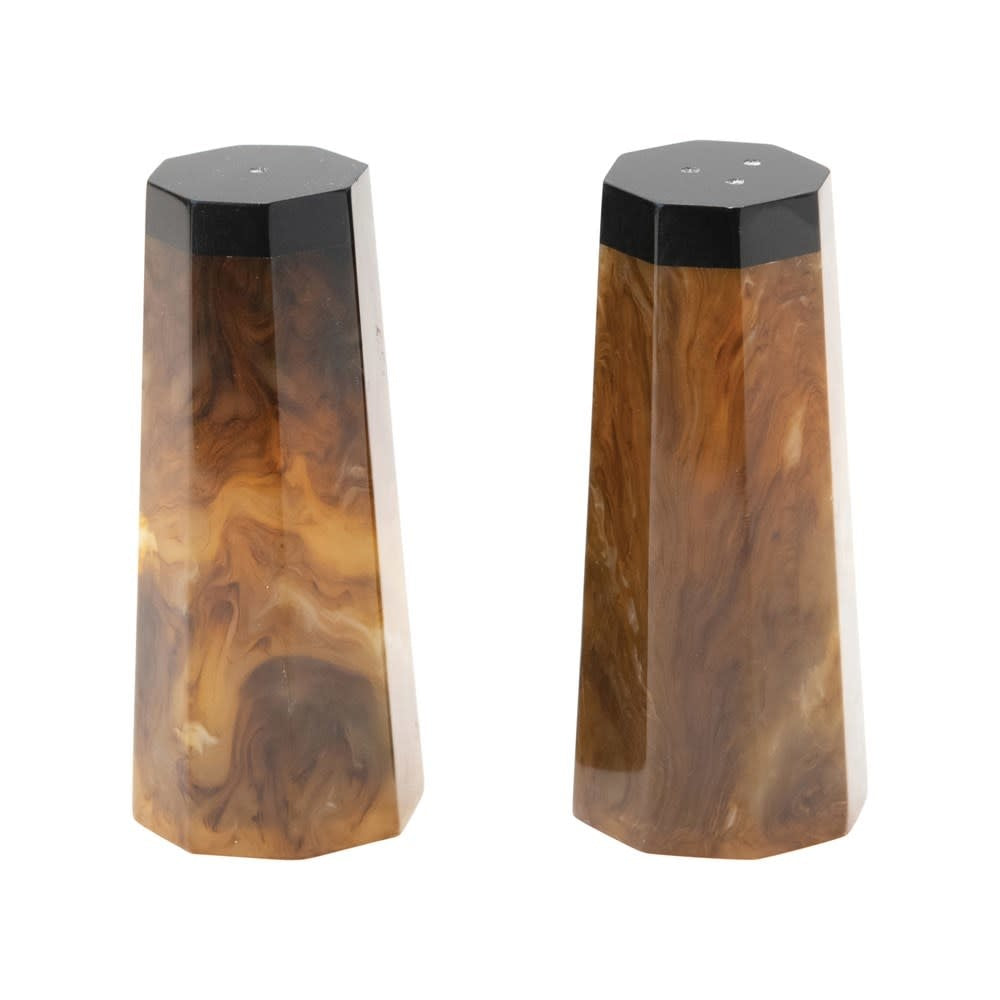 3.5" Horn Salt & Pepper Shaker Set