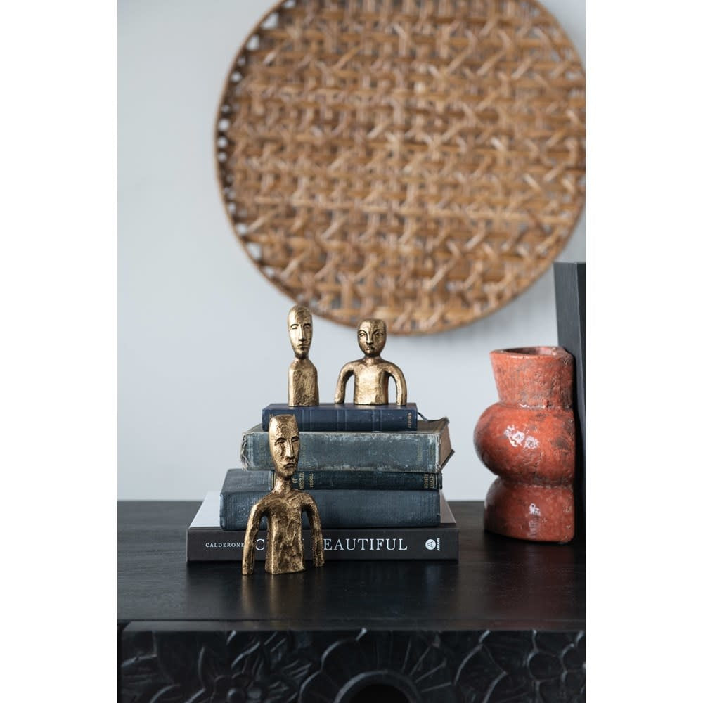 26" Round Rattan Tray