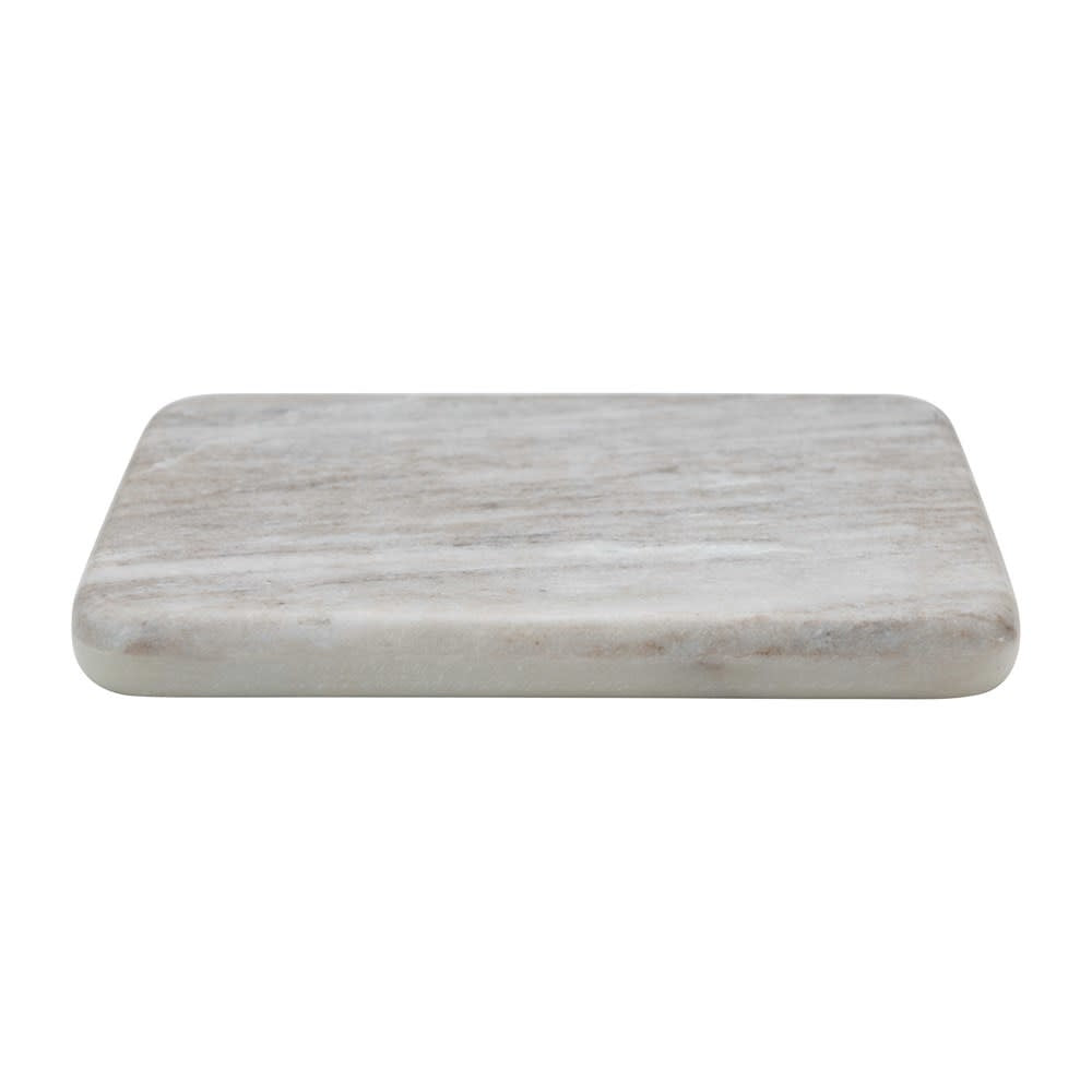 10x7" Rectangle Marble Gray Cheese Board