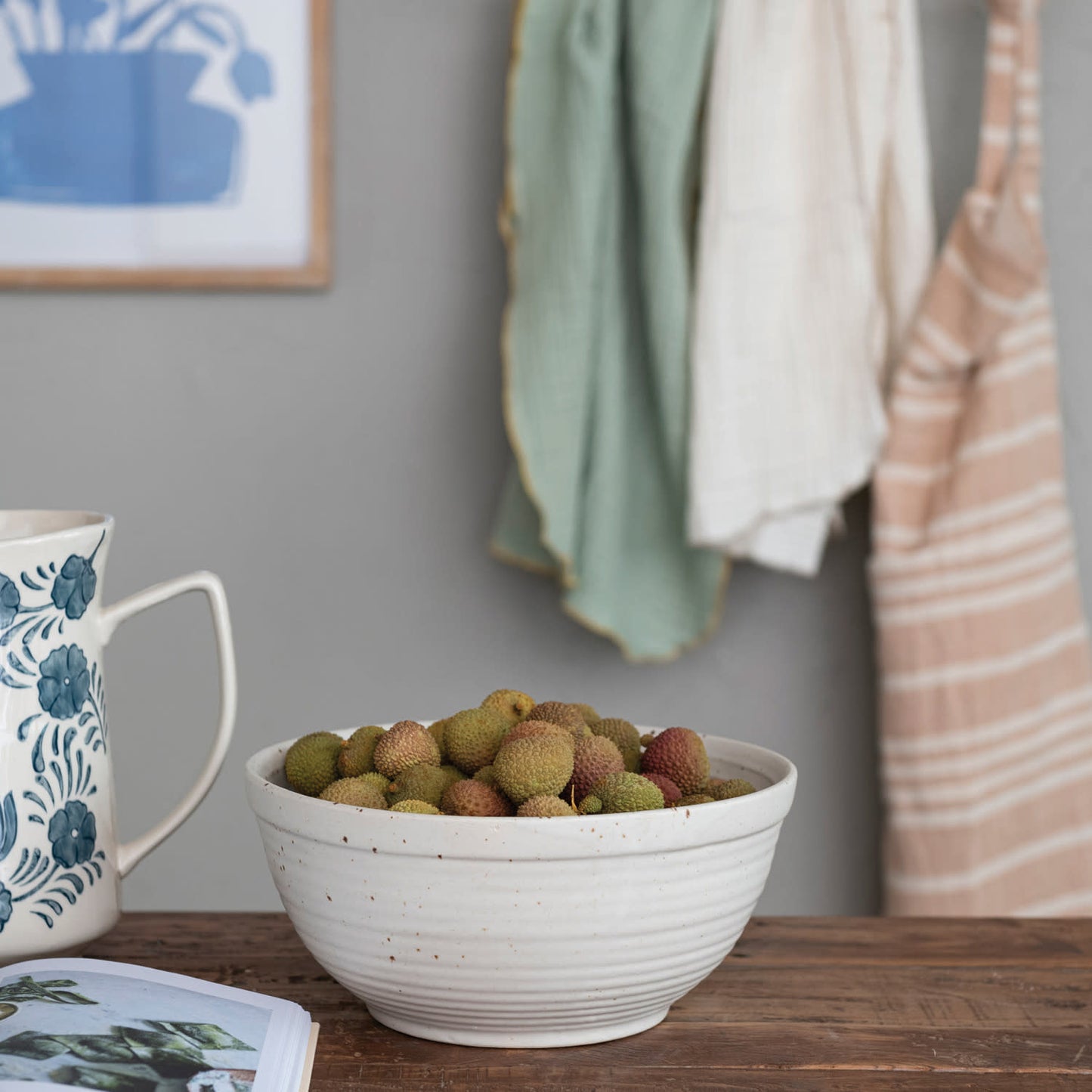 Speckled Cream Stoneware Bowl | 2in