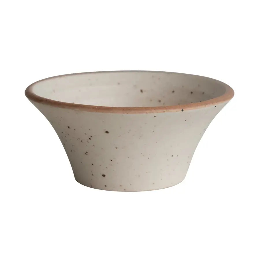 Speckled Cream Stoneware Bowl | 2in