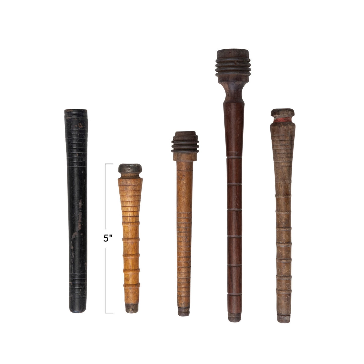 Wood + Metal Bobbins | S3 5-8in