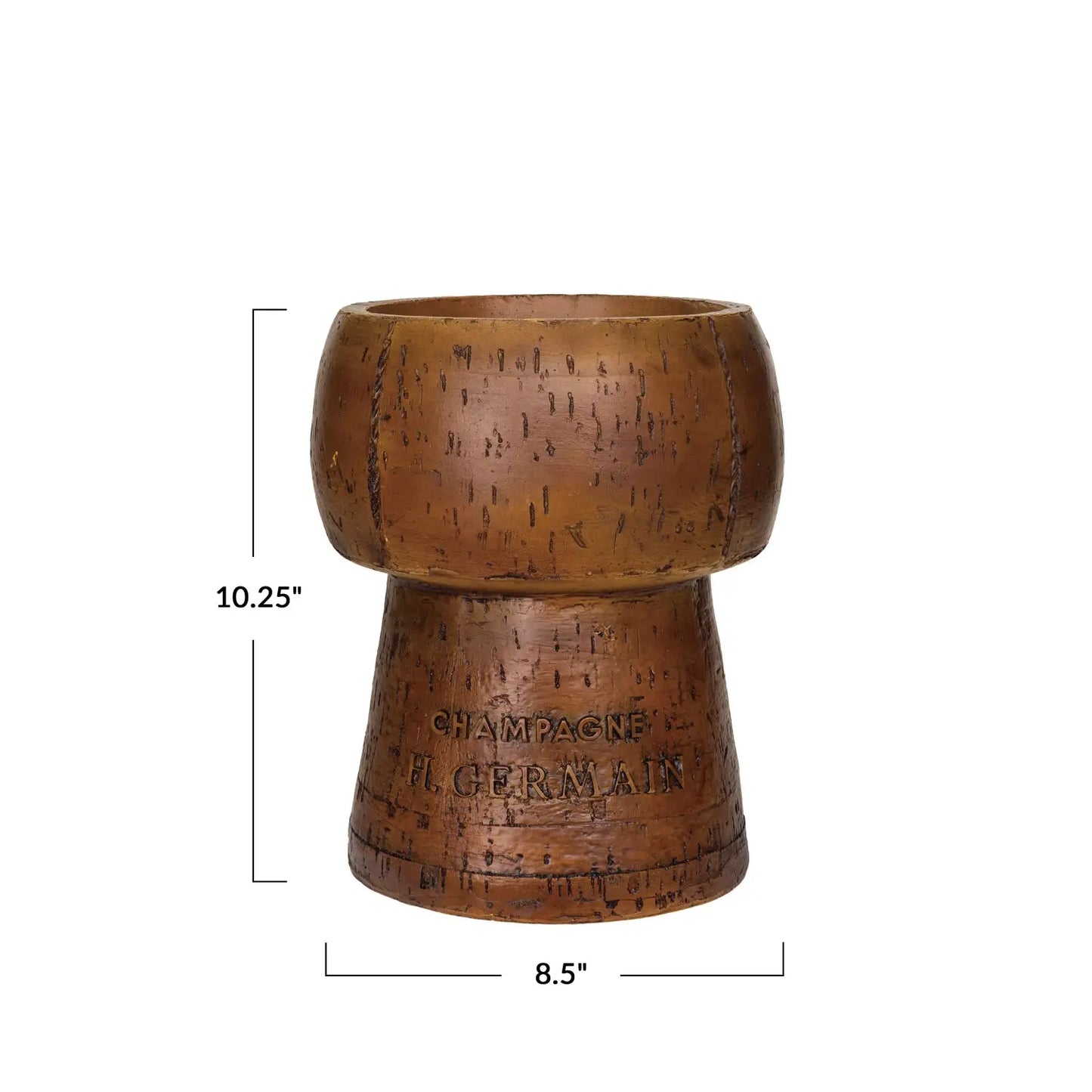 Champagne Cork Ice Bucket | 8.5x10.25in