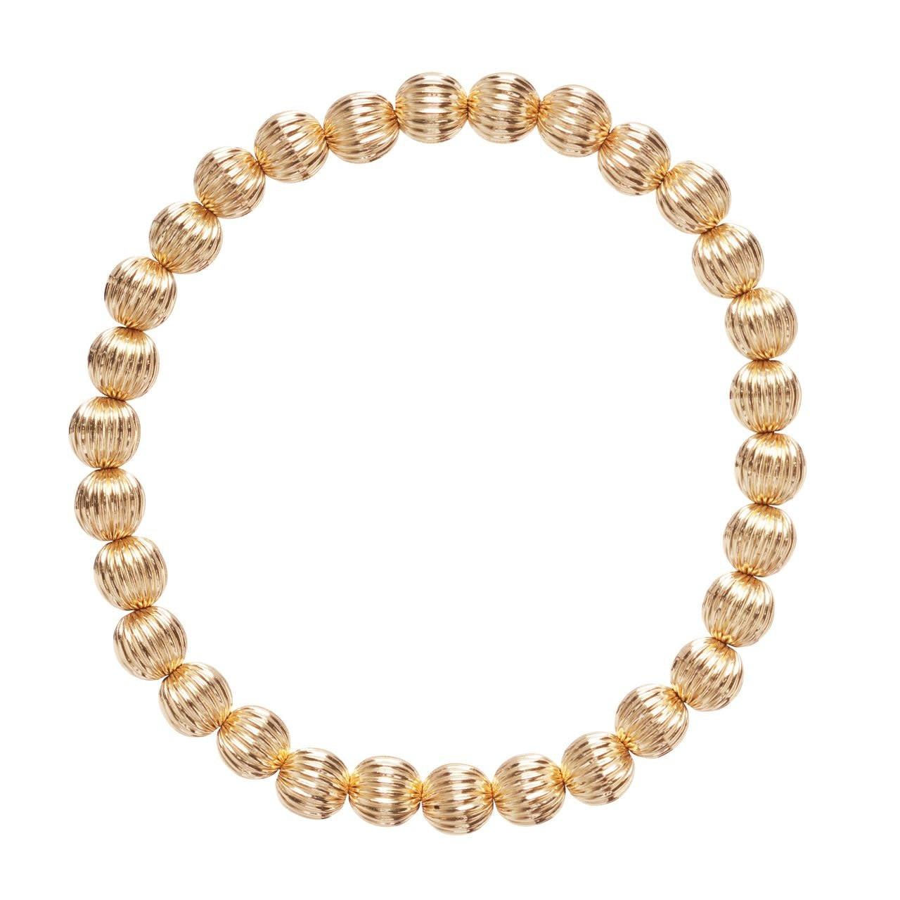 Dignity Gold 5mm Bead Bracelet