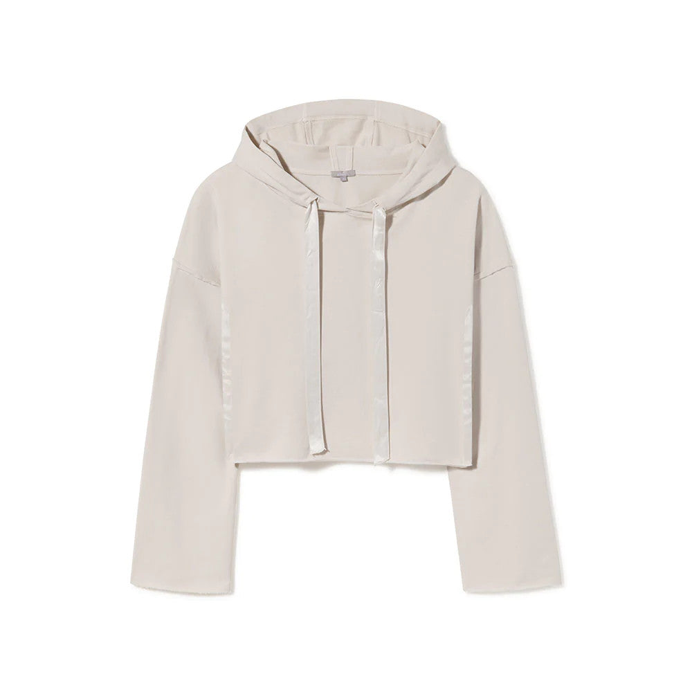 Bianca Satin Inset Hoodie |