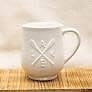 Lake Oars Dolomite Coffee Mug | 18oz White
