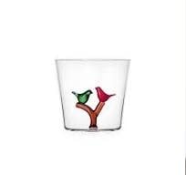 Ichendorf Woodland Tales Tumbler | 12oz Birds Green + Red