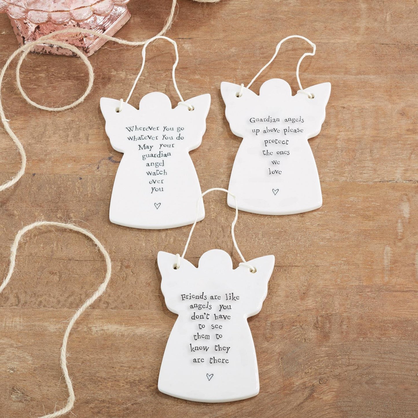 White Angel Ornament