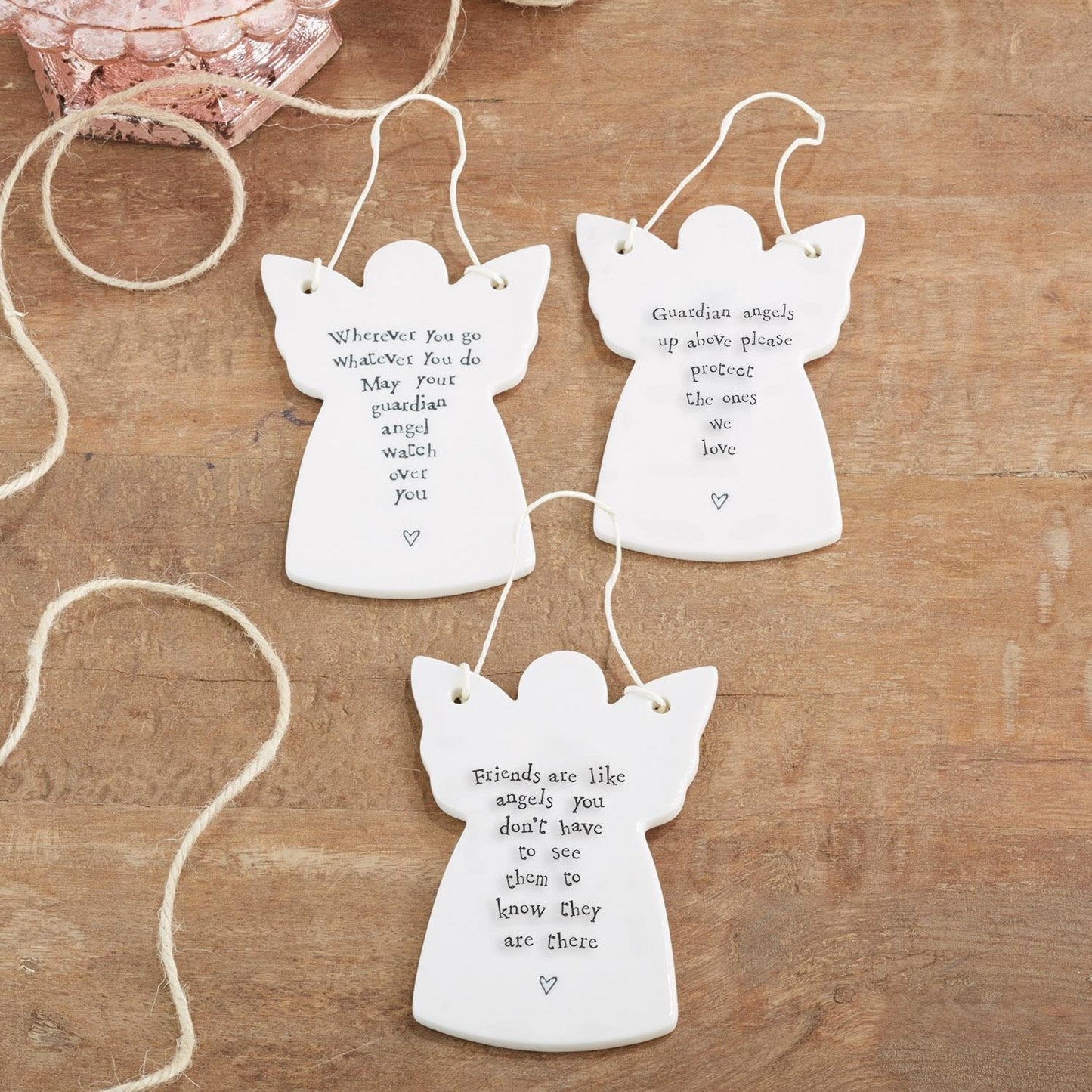 White Angel Ornament