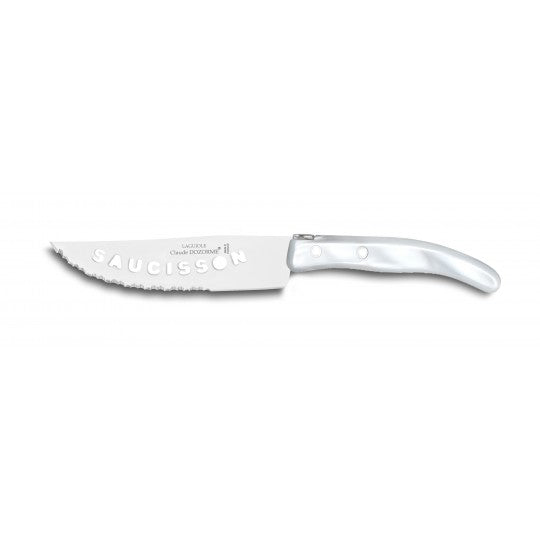 Claude Dozorme Acrylic Sausage Salami Knife |