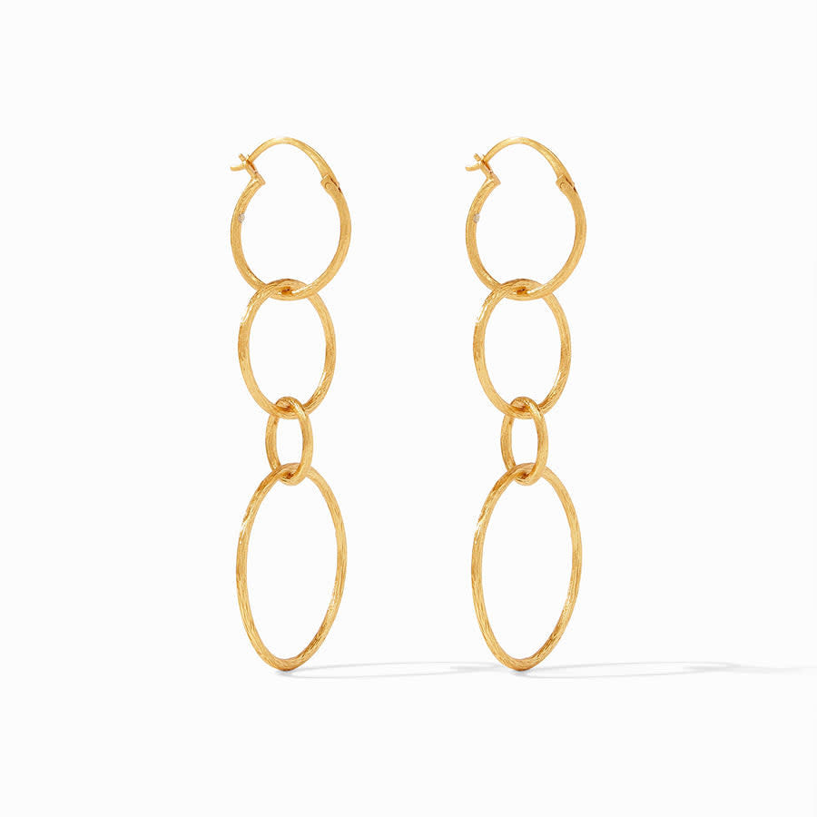 Simone 3-in-1 Gold Earrings
