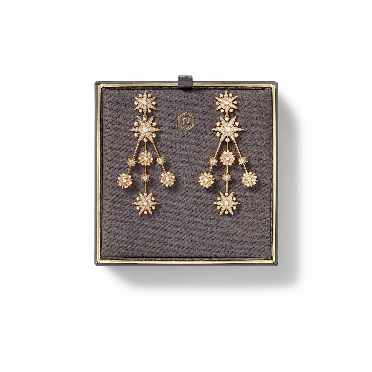 Celeste Constellation Gold Statement Earrings