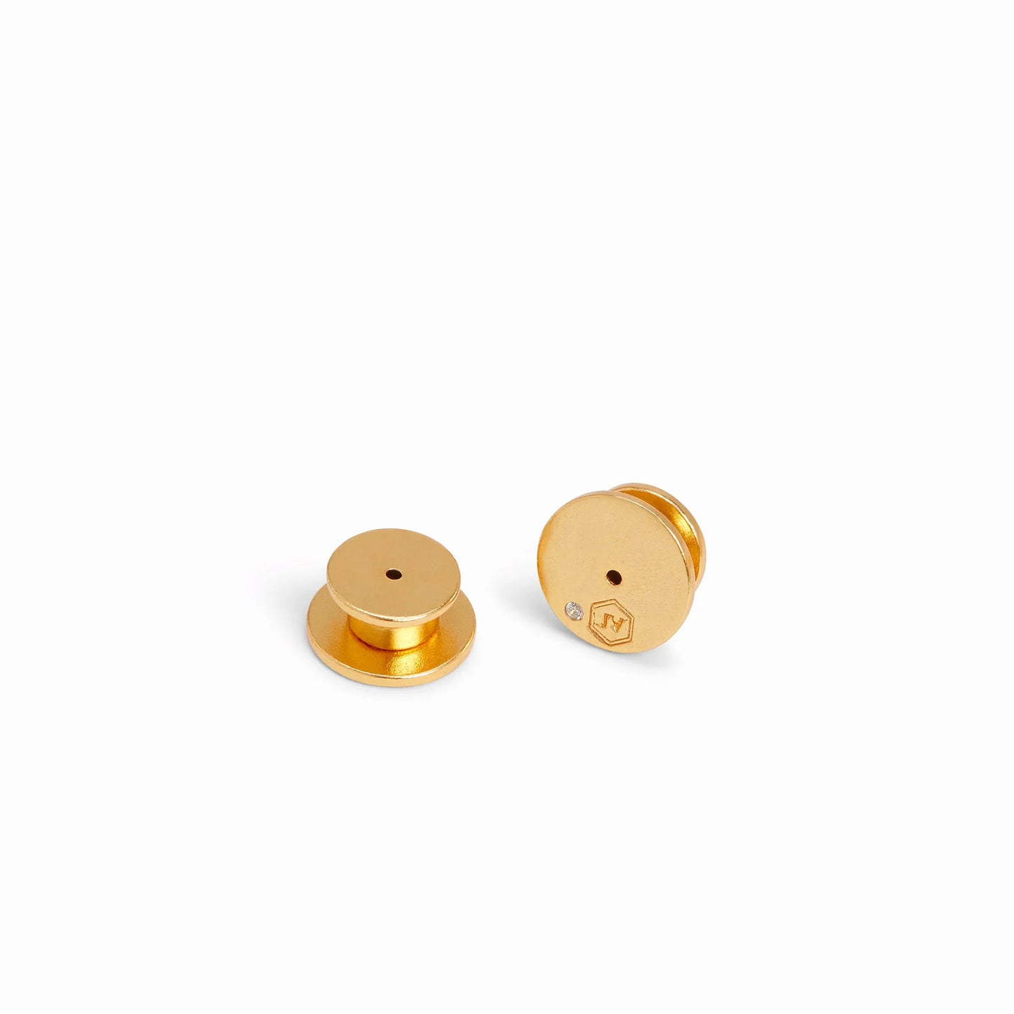 Flora Doorknocker Statement Gold Earrings | Mother of Pearl