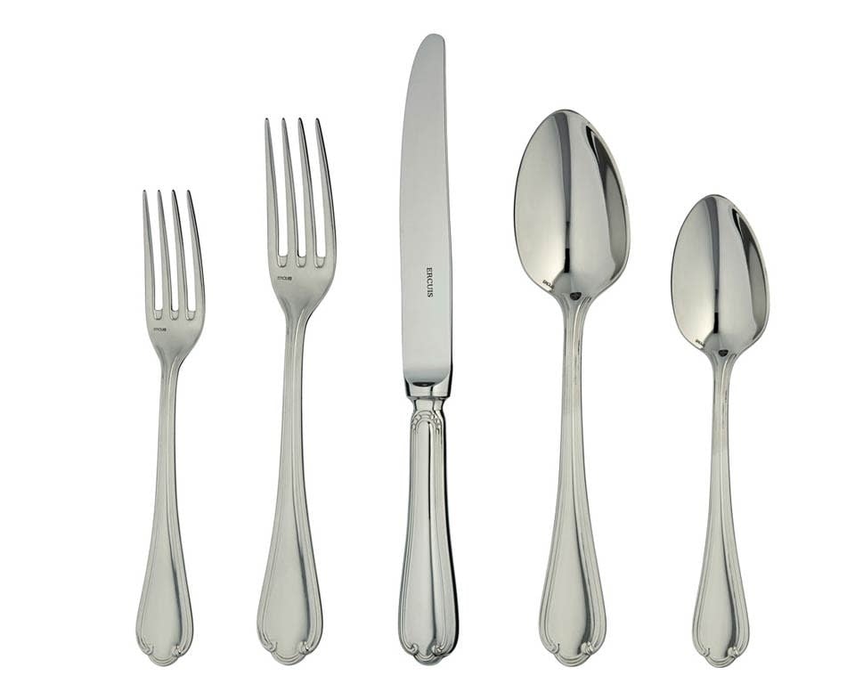 Ercuis Sully Stainless Flatware | 5pc