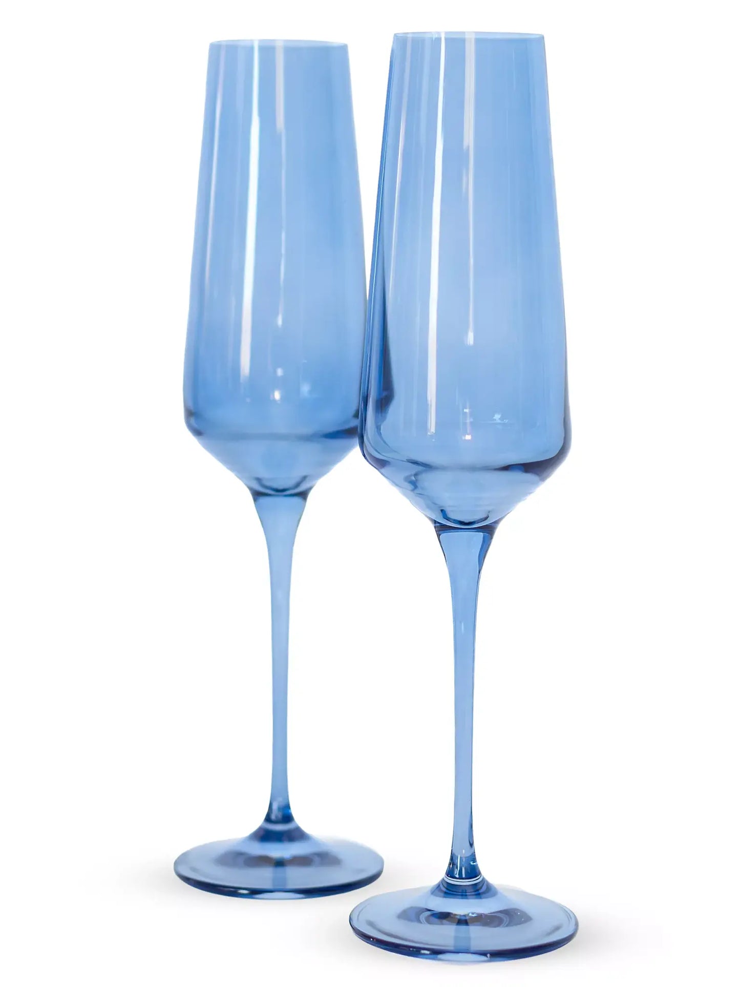 Estelle Colored Champagne Flute Glass |