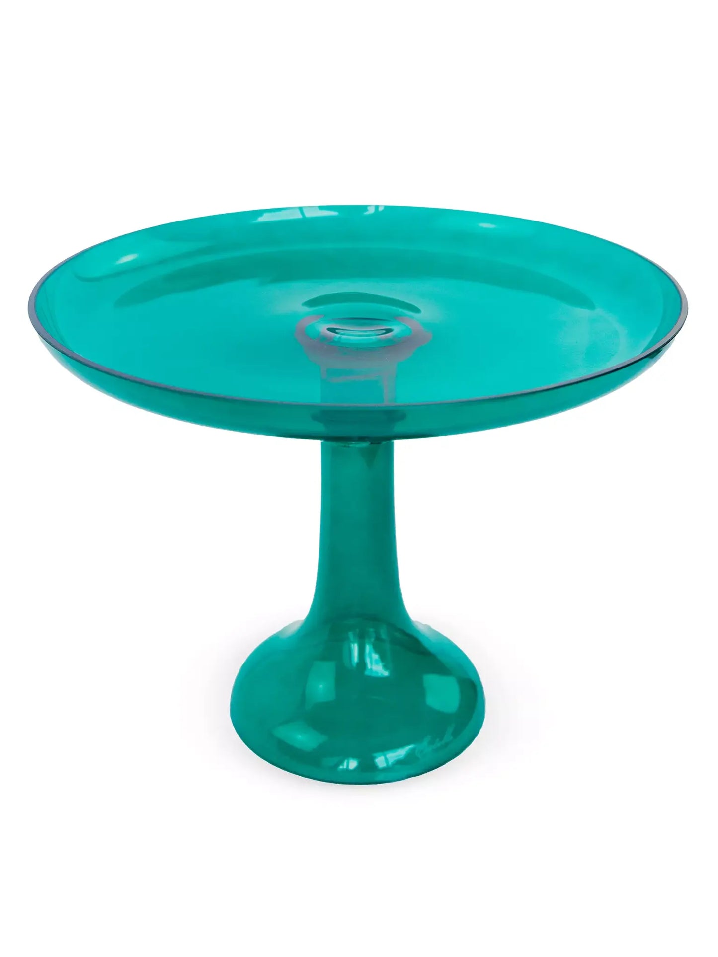 Estelle Colored Glass Cake Stand |