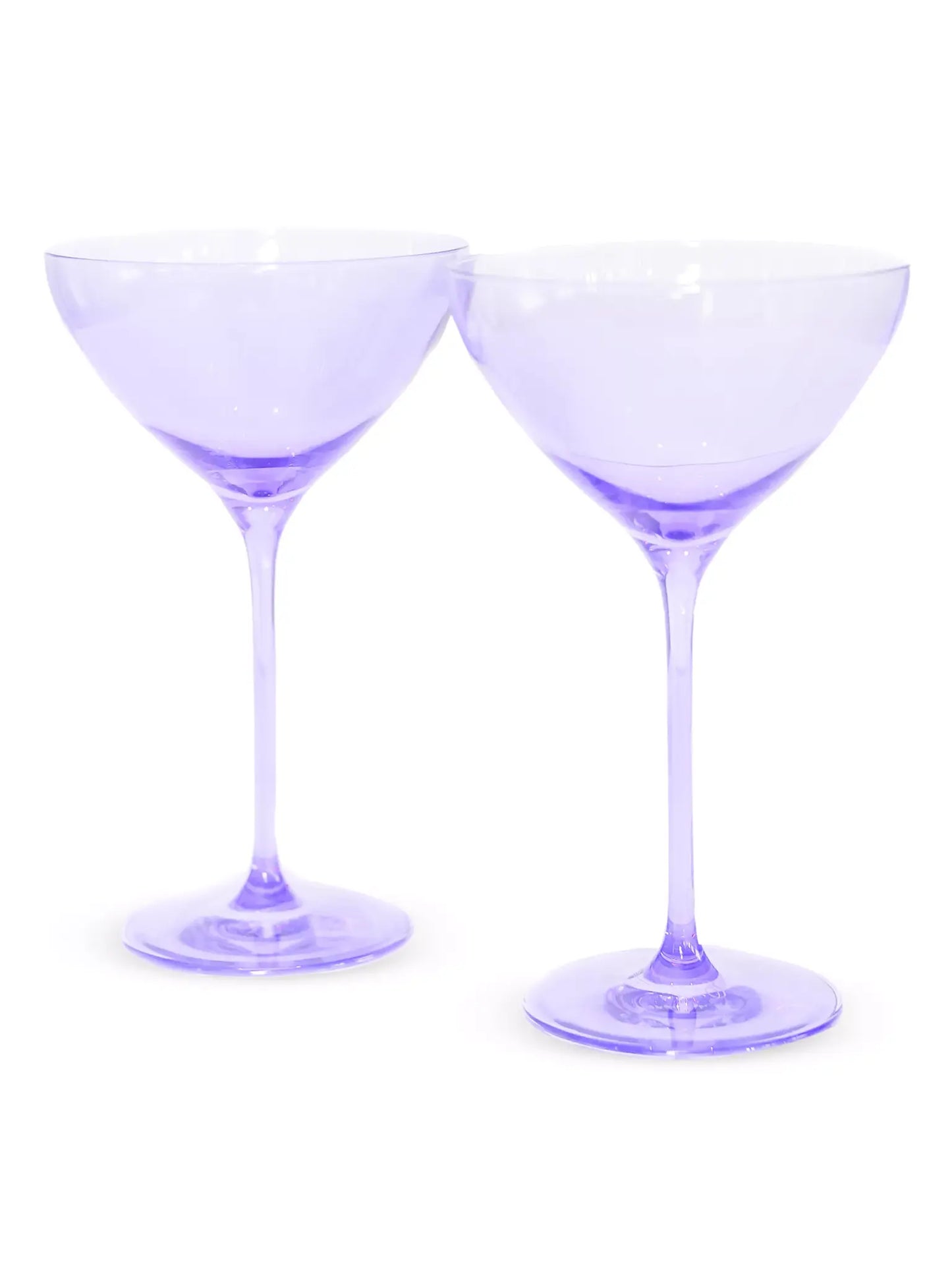 Estelle Colored Martini Glass