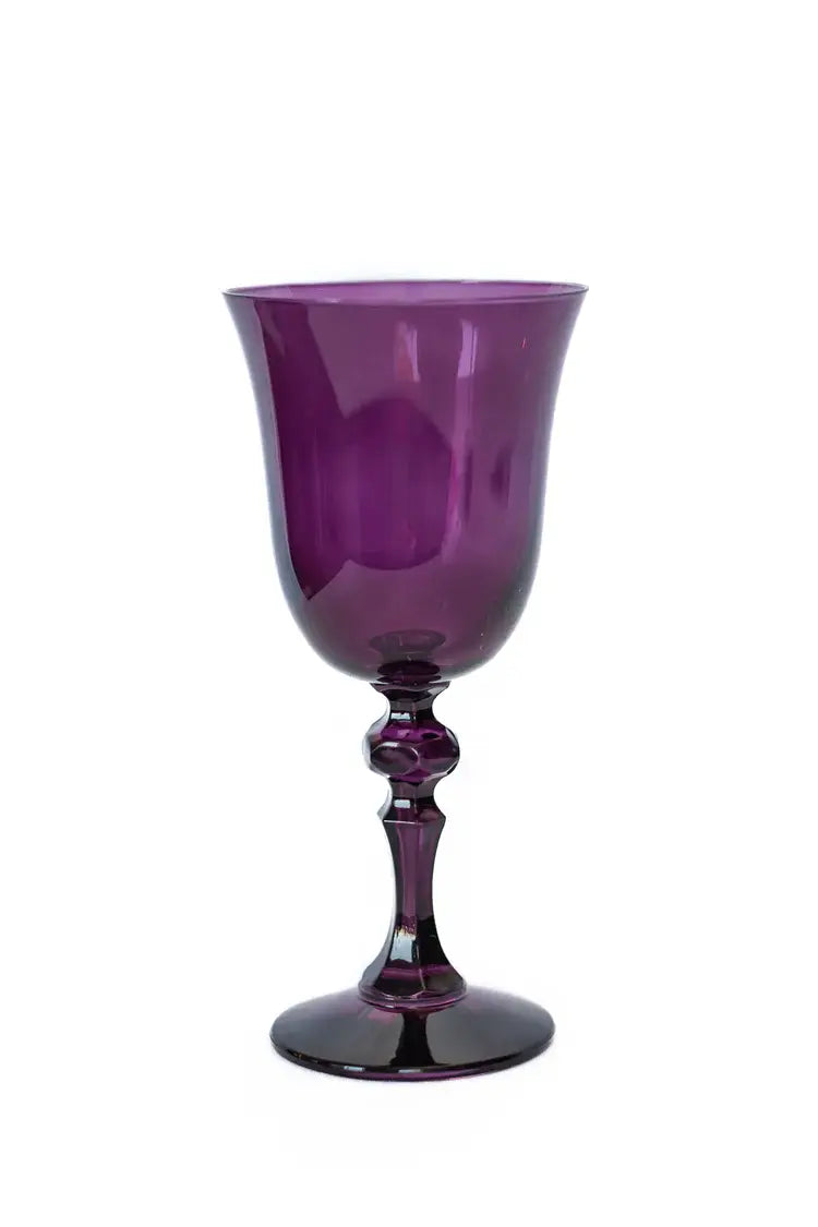 Estelle Colored Regal Goblet Glass |