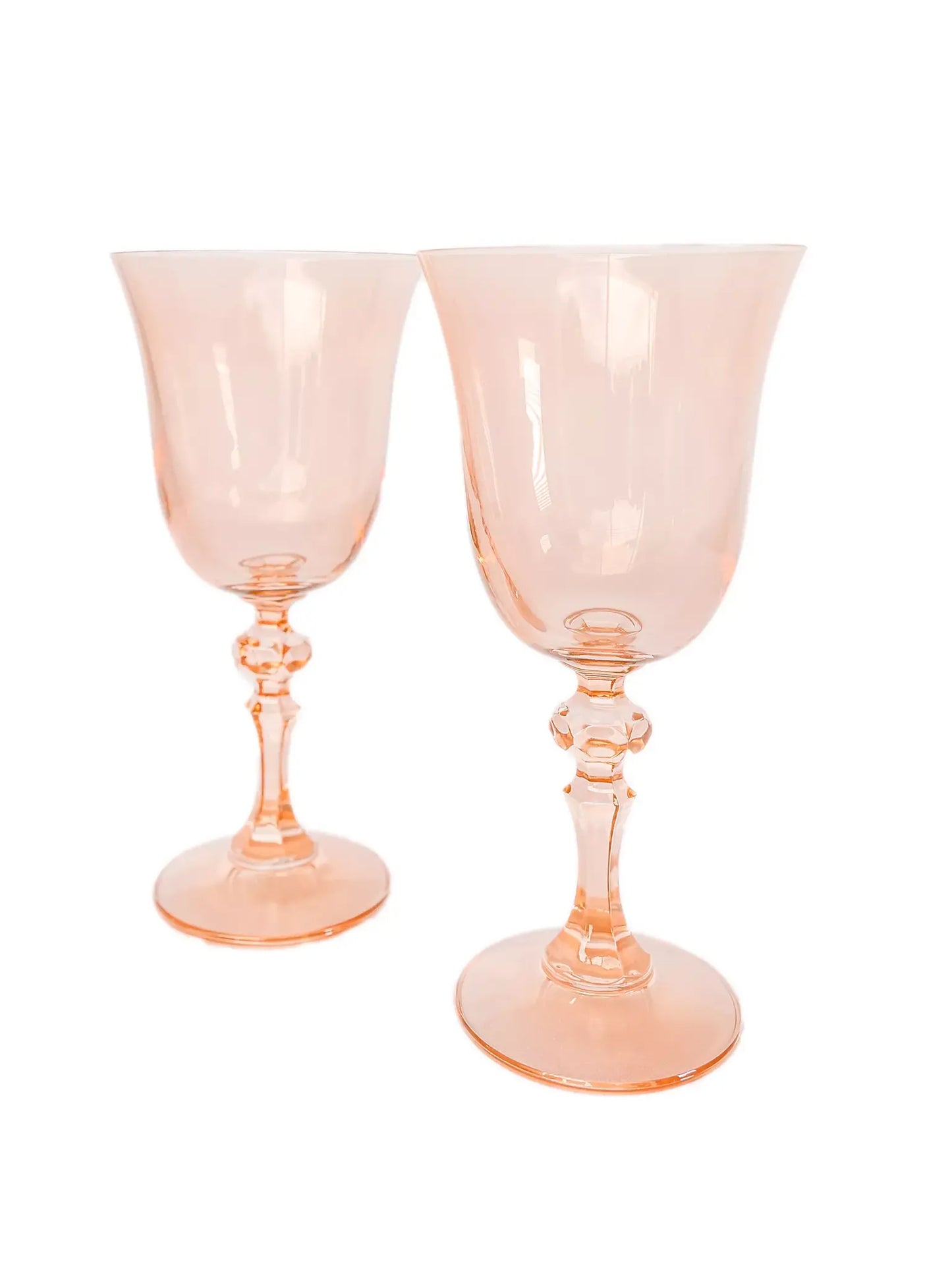 Estelle Colored Regal Goblet Glass |