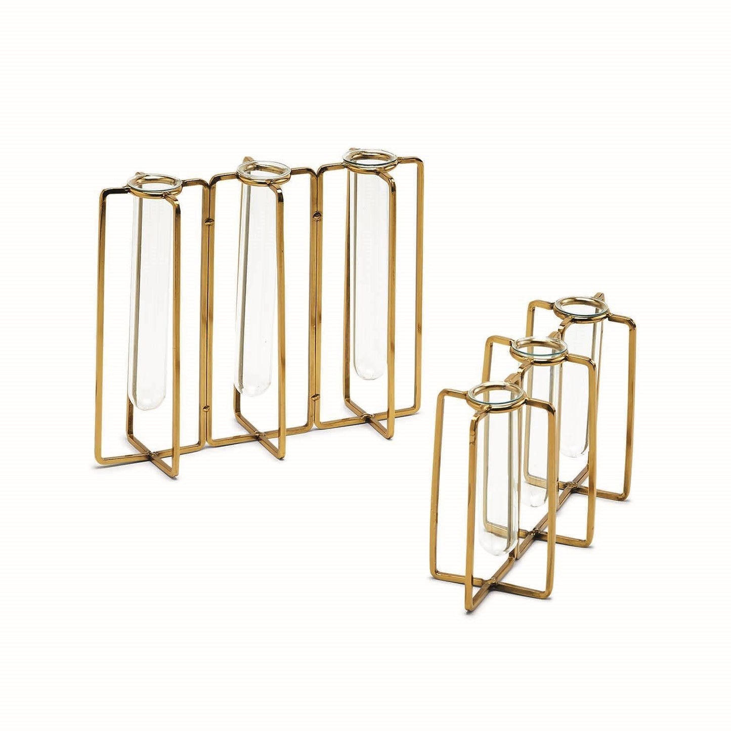 Gold Hinged Vase L